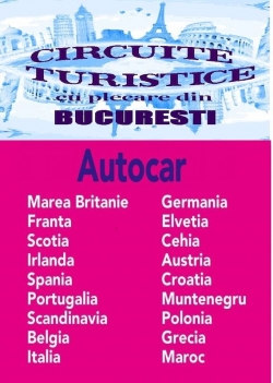 Circuite autocar  <br> Bucuresti Arad