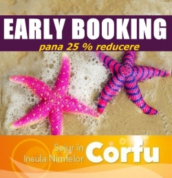 Early Booking <br>Corfu 2016